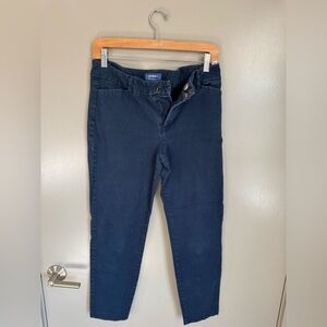 Old Navy Tall Dark Blue Pixie Slacks
